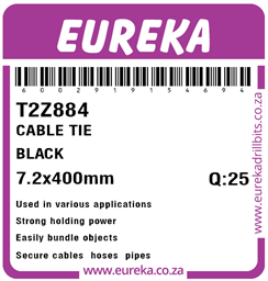 T2Z884 - Cable Tie Black -T2Z884_Label_T